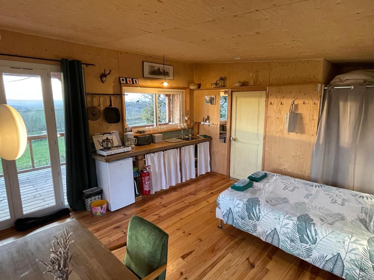 Chalet Panoramique Et Moderne Tout Confort Saizy Exterior foto